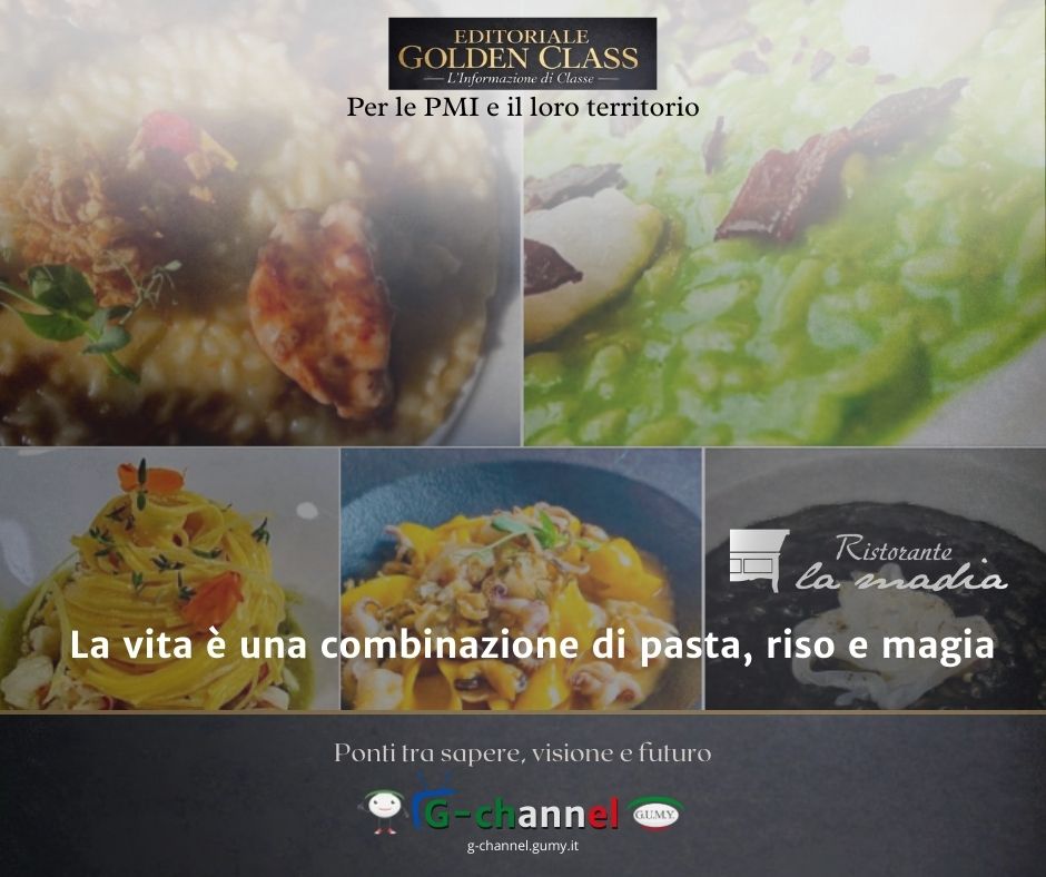 La vita è una combinazione di pasta, riso e magia